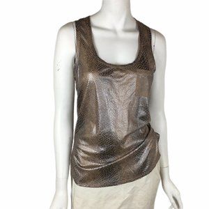 Moda International‎ VS Racer Back Tank Sparkly M